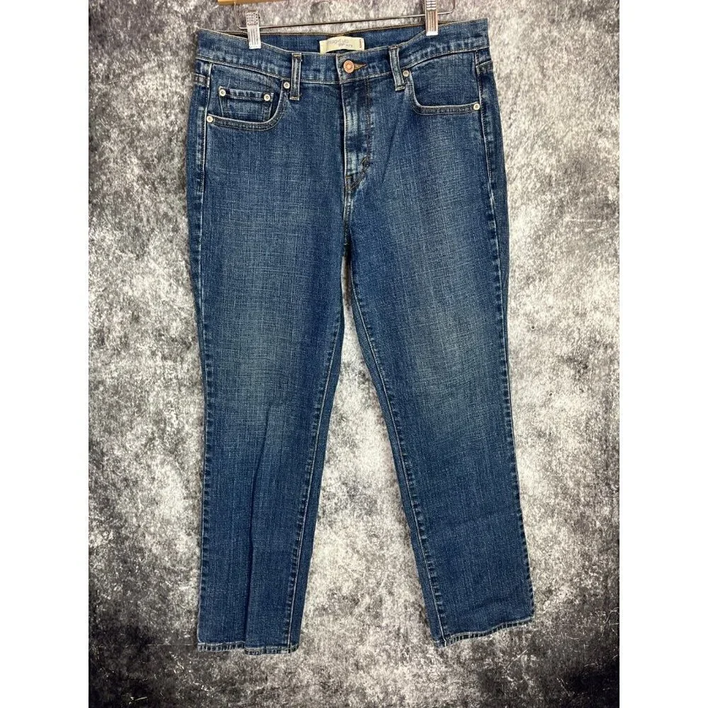Levi's Straight Leg 505 Blue‎ Jeans Pants Women's 12S